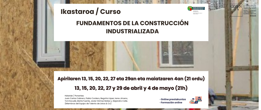 CURSO FUNDAMENTOS DE LA CONSTRUCCIÓN INDUSTRIALIZADA