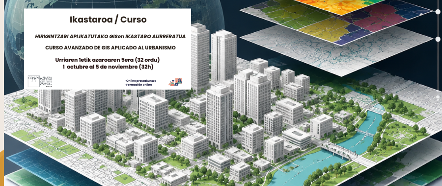 CURSO AVANZADO DE GIS APLICADO AL URBANISMO