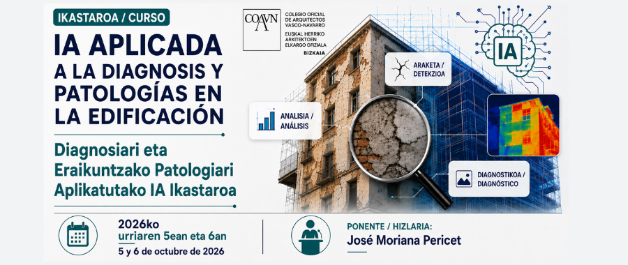 CURSO IA APLICADA A LA DIAGNOSIS Y PATOLOGÍA EN LA EDIFICACIÓN